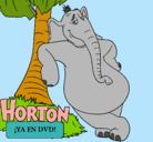 Dibujo Horton pintado por woman