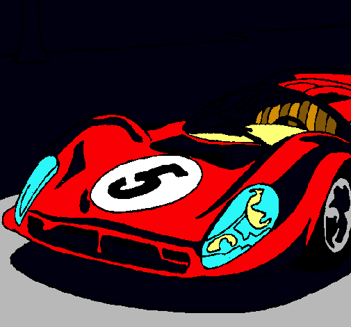 Dibujo Automóvil número 5 pintado por Sisuka97