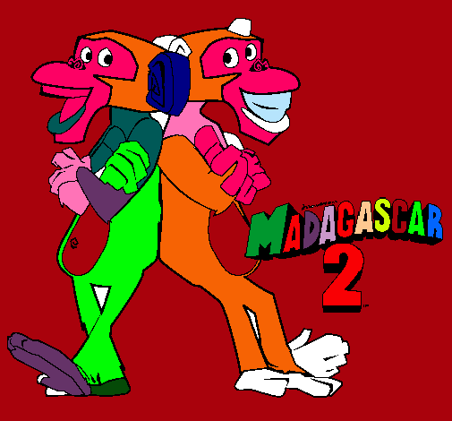 Madagascar 2 Manson y Phil 2