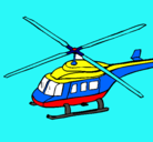 Dibujo Helicóptero  pintado por ESTERNOCLEID