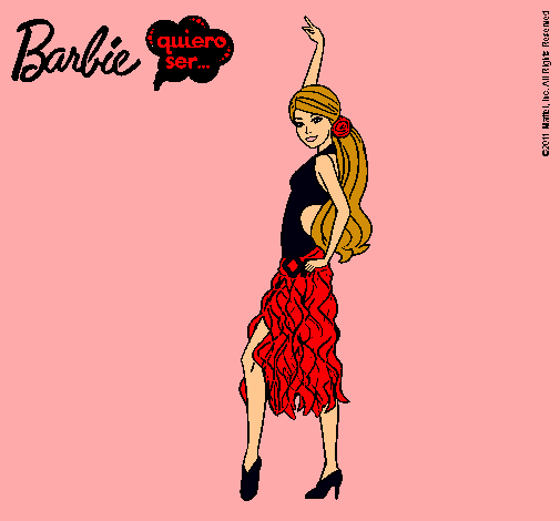 Barbie flamenca