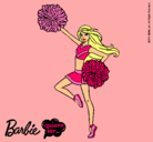 Dibujo Barbie animadora pintado por Mirene