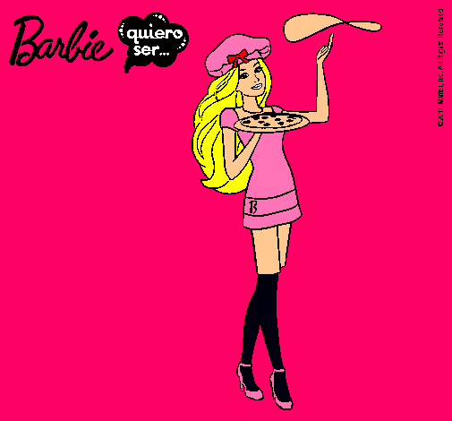 Barbie cocinera