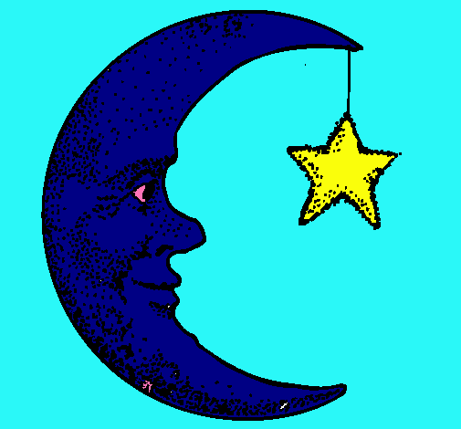 Luna y estrella