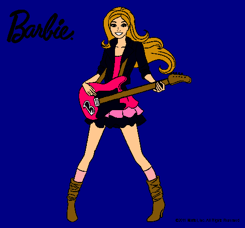 Barbie guitarrista