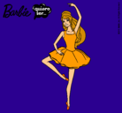 Dibujo Barbie bailarina de ballet pintado por xdddddbv 