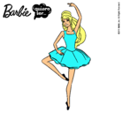 Dibujo Barbie bailarina de ballet pintado por cielogpe