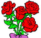 Dibujo Ramo de rosas pintado por SAJ_16