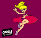 Dibujo Polly Pocket 3 pintado por aliiiiiiiiii