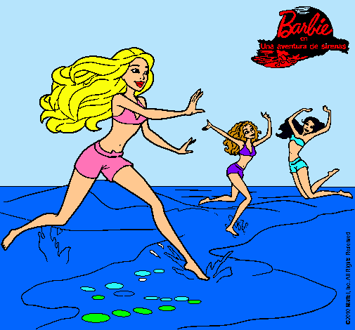 Barbie de regreso a la playa