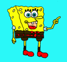 Dibujo Bob Esponja pintado por nindo