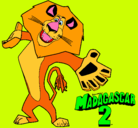 Dibujo Madagascar 2 Alex 2 pintado por spikefer99