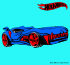 Dibujo Hot Wheels 3 pintado por chuki