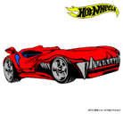 Dibujo Hot Wheels 3 pintado por uris