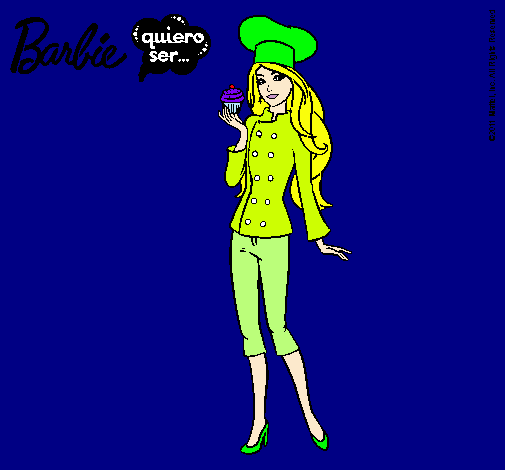 Dibujo Barbie de chef pintado por Michiiithaaaxxx