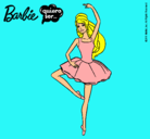 Dibujo Barbie bailarina de ballet pintado por jadilla