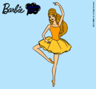 Dibujo Barbie bailarina de ballet pintado por maria23