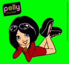 Dibujo Polly Pocket 13 pintado por aras