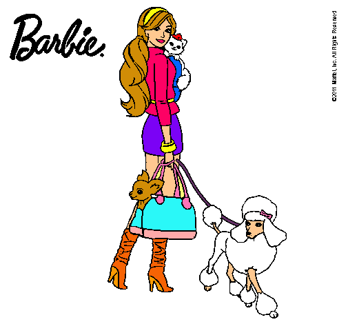 Barbie elegante