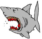 Dibujo Tiburón pintado por Oskitar