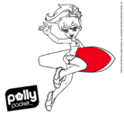 Dibujo Polly Pocket 3 pintado por merced