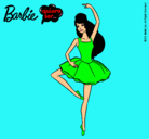 Dibujo Barbie bailarina de ballet pintado por mgifd