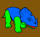 Dibujo Triceratops II pintado por JKHHU