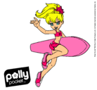 Dibujo Polly Pocket 3 pintado por idioa