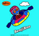 Dibujo BenjiBoo pintado por supercanalla