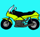 Dibujo Motocicleta pintado por keyler