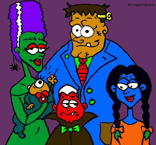 Familia de monstruos