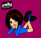 Dibujo Polly Pocket 13 pintado por aliiiiiiiiii