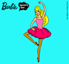 Dibujo Barbie bailarina de ballet pintado por sara22