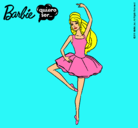 Dibujo Barbie bailarina de ballet pintado por antonaominel