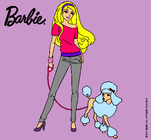 Barbie con look moderno