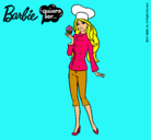 Dibujo Barbie de chef pintado por AILITA