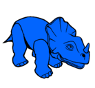 Dibujo Triceratops II pintado por joseenrique4