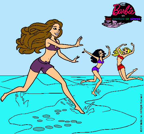 Barbie de regreso a la playa