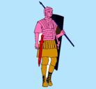 Dibujo Soldado romano pintado por AGUSTIN12