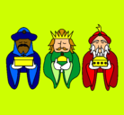 Dibujo Los Reyes Magos 4 pintado por 3reyesmagos