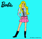 Dibujo Barbie juvenil pintado por Leah