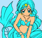 Dibujo Sirena pintado por bellagiana