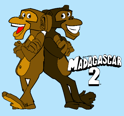 Madagascar 2 Manson y Phil 2