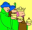 Dibujo Los Reyes Magos 3 pintado por sammy2004