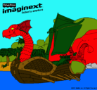 Dibujo Imaginext 20 pintado por dragondaniel