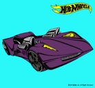 Dibujo Hot Wheels 4 pintado por tuca