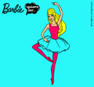 Dibujo Barbie bailarina de ballet pintado por edusevilla