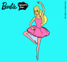 Dibujo Barbie bailarina de ballet pintado por Katis