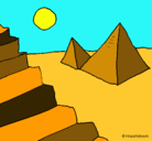 Dibujo Pirámides pintado por Andreiitah