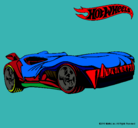 Dibujo Hot Wheels 3 pintado por carro mvuisd